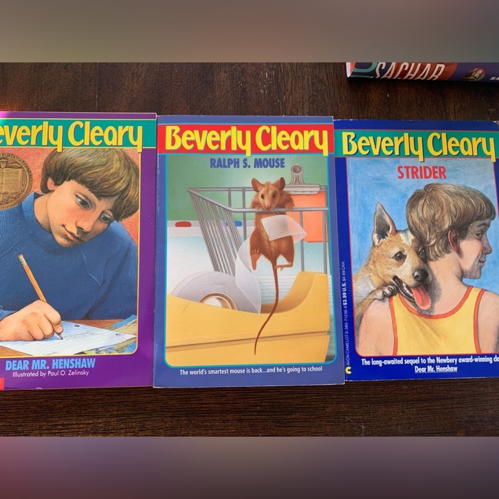 Beverly Cleary 3 Paperback Books